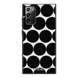 Samsung Galaxy Note 20 pallo suojakuoret - Musta Pallo - Ei