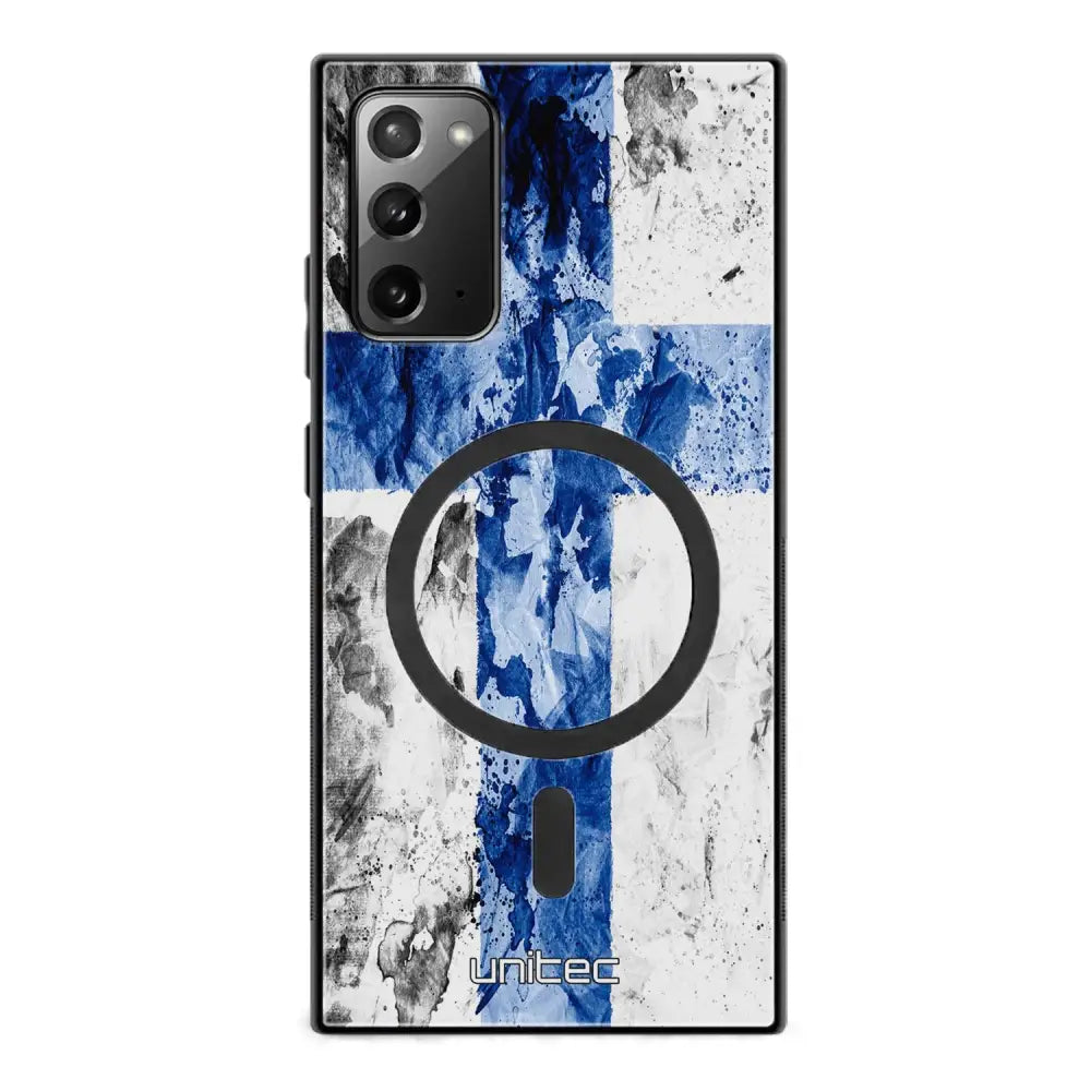 Samsung Galaxy Note 20 suojakuoret - Painted Finnish Flag