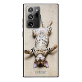 Samsung Galaxy Note 20 Ultra kissa suojakuoret - Relaxing Cat - Ei