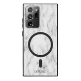 Samsung Galaxy Note 20 Ultra marmori suojakuoret - White Marble