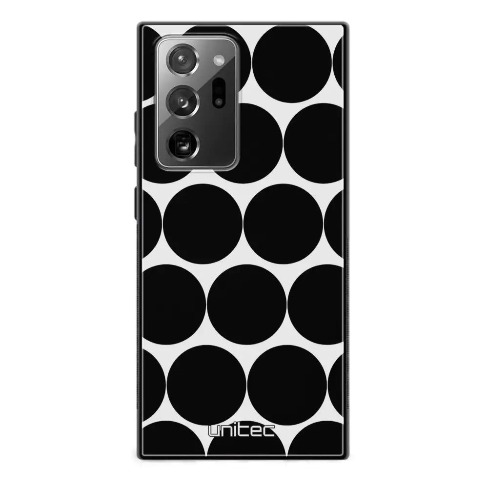 Samsung Galaxy Note 20 Ultra pallo suojakuoret - Musta Pallo - Ei