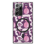 Samsung Galaxy Note 20 Ultra suojakuoret - Purple Teddy Bear