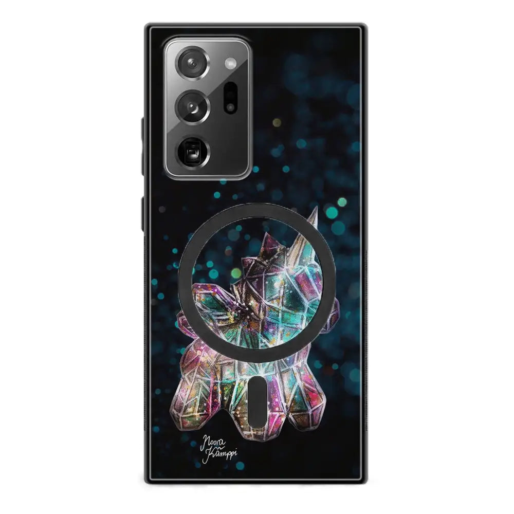 Samsung Galaxy Note 20 Ultra unicorn suojakuoret - Sininen - Noora Kämppi