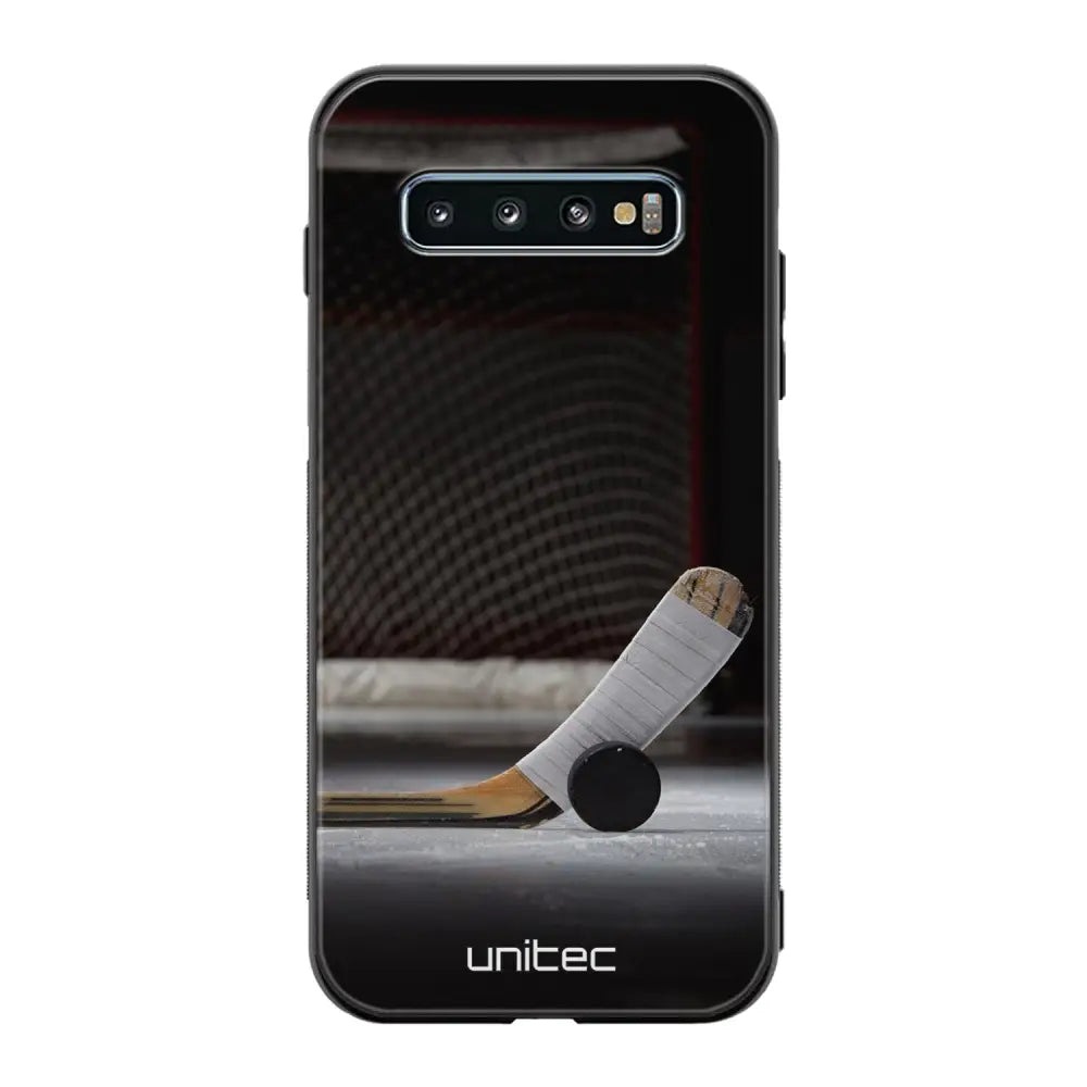 Samsung Galaxy S10 jääkiekko suojakuoret - Jääkiekko - Ei
