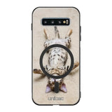 Samsung Galaxy S10 kissa suojakuoret - Relaxing Cat