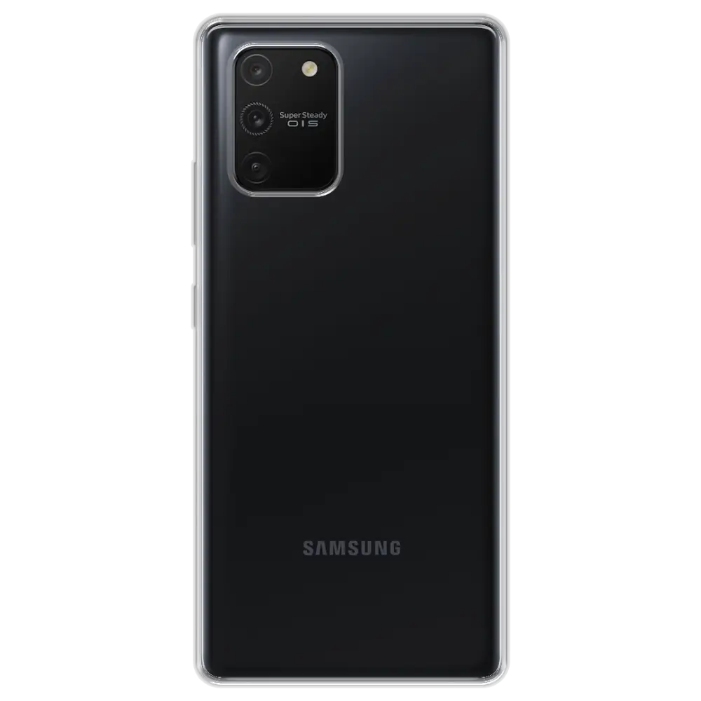 Samsung Galaxy S10 Lite Silikonikuori - Läpinäkyvä