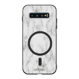 Samsung Galaxy S10 marmori suojakuoret - White Marble