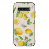 Samsung Galaxy S10 Plus hedelmä suojakuoret - Lemon - Ei