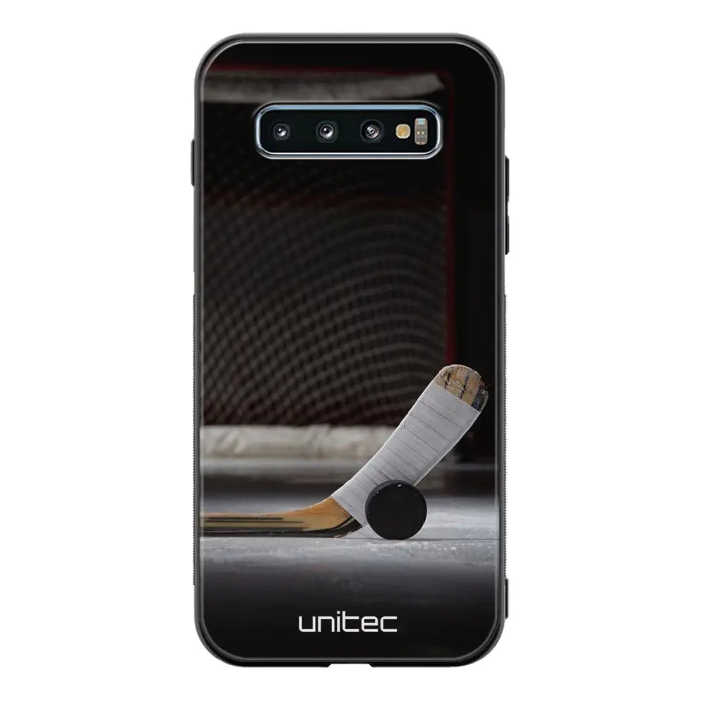 Samsung Galaxy S10 Plus jääkiekko suojakuoret - Jääkiekko - Ei