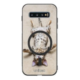 Samsung Galaxy S10 Plus kissa suojakuoret - Relaxing Cat