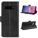 Samsung Galaxy S10 Plus Lompakko Suojakotelo Musta