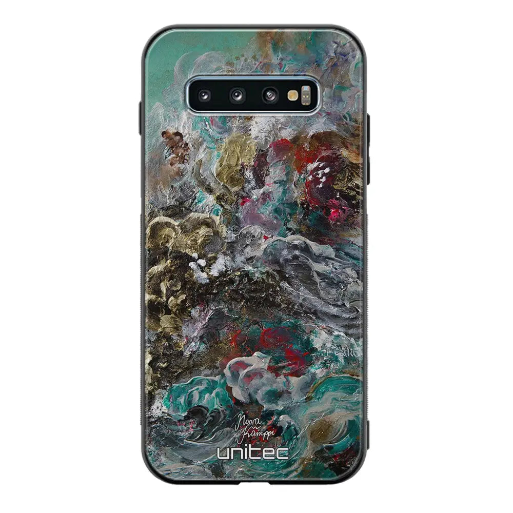 Samsung Galaxy S10 Plus modern art suojakuoret - Heart Knows - Noora Kämppi - Ei