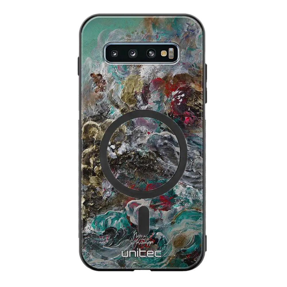 Samsung Galaxy S10 Plus modern art suojakuoret - Heart Knows - Noora Kämppi