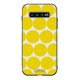 Samsung Galaxy S10 Plus pallo suojakuoret - Keltainen Pallo - Ei