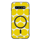 Samsung Galaxy S10 Plus pallo suojakuoret - Keltainen Pallo