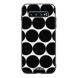 Samsung Galaxy S10 Plus pallo suojakuoret - Musta Pallo - Ei