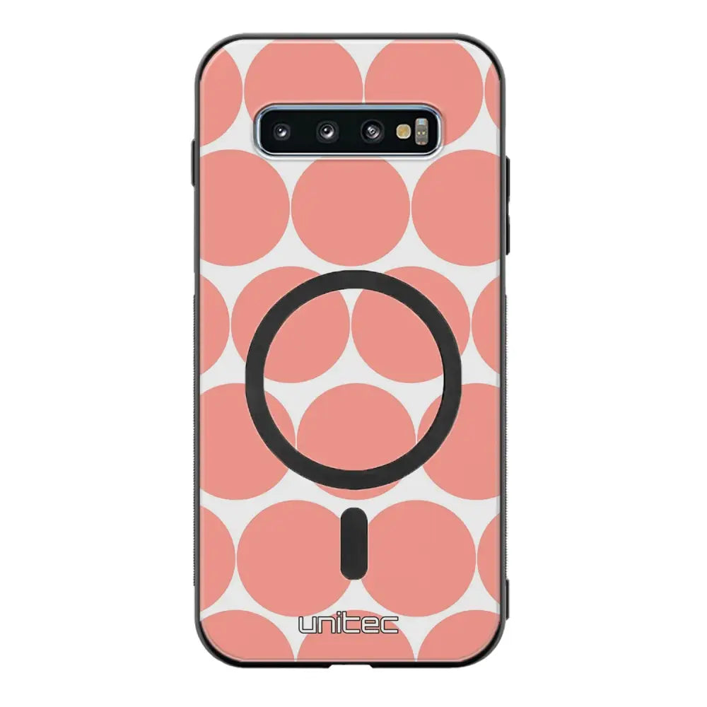 Samsung Galaxy S10 Plus pallo suojakuoret - Pinkki Pallo