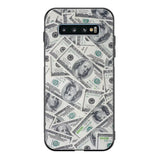 Samsung Galaxy S10 Plus seteli suojakuoret - Dollarit - Ei