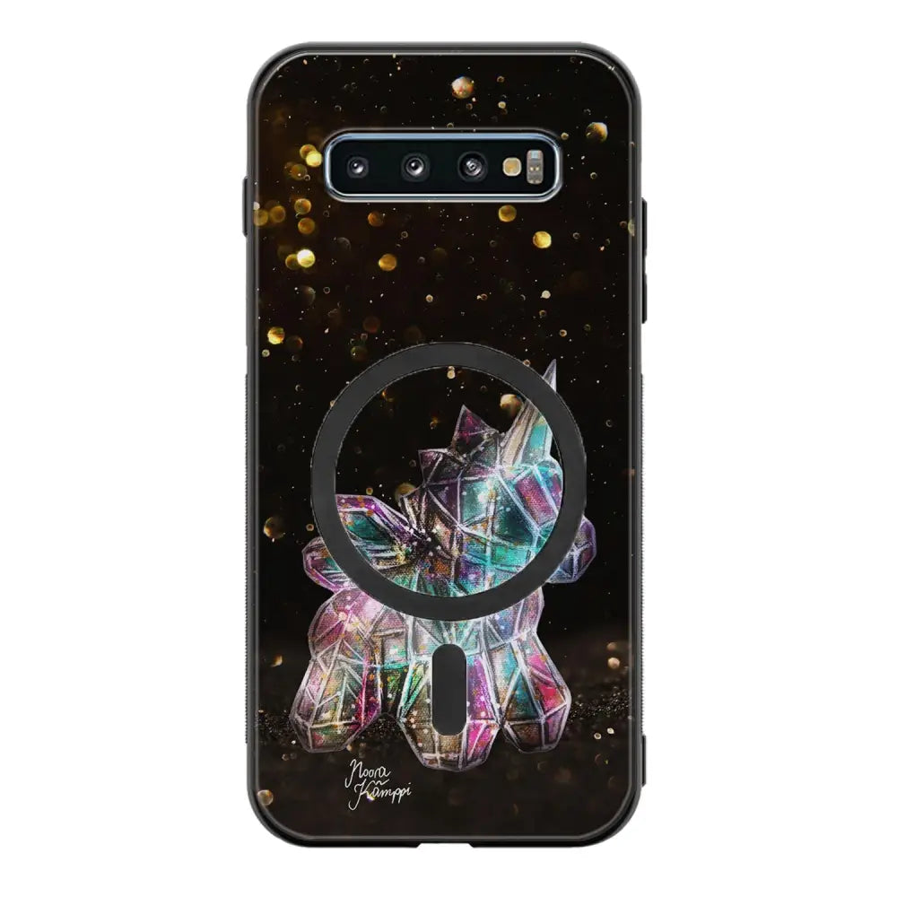 Samsung Galaxy S10 Plus unicorn suojakuoret - Kulta - Noora Kämppi