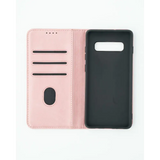 Samsung Galaxy S10 Plus Unitec Lompakko Suojakotelo Ruusukulta