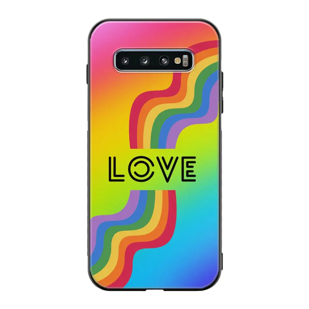 Samsung Galaxy S10 pride suojakuoret - Love - Ei