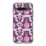 Samsung Galaxy S10 suojakuoret - Purple Teddy Bear - Ei