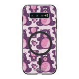 Samsung Galaxy S10 suojakuoret - Purple Teddy Bear