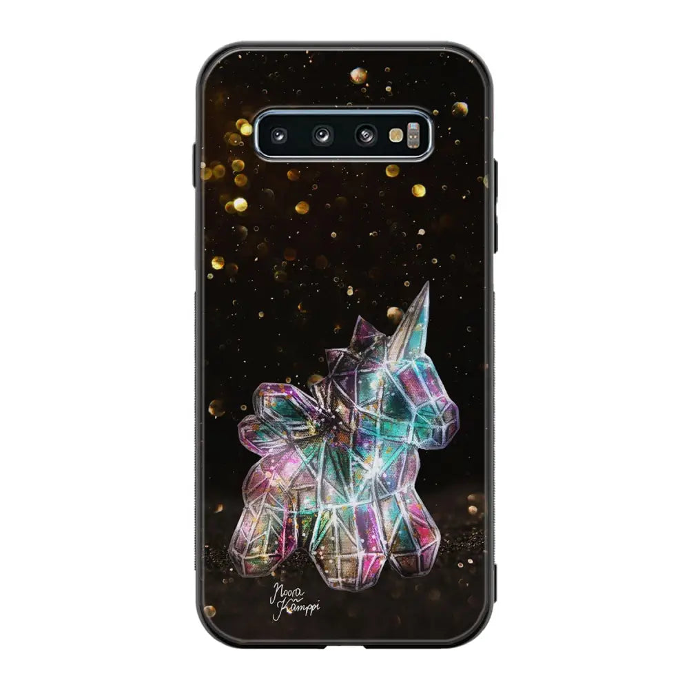 Samsung Galaxy S10 unicorn suojakuoret - Kulta - Noora Kämppi - Ei