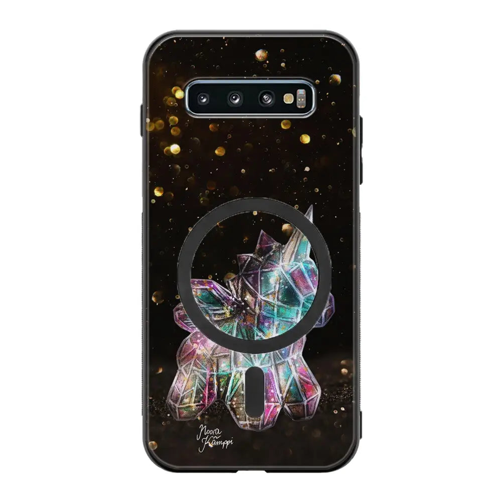 Samsung Galaxy S10 unicorn suojakuoret - Kulta - Noora Kämppi