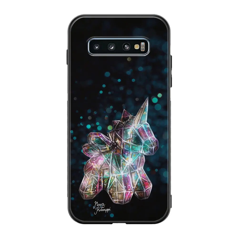 Samsung Galaxy S10 unicorn suojakuoret - Sininen - Noora Kämppi - Ei