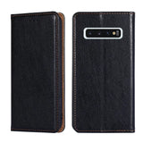 Samsung Galaxy S10 Unitec Lompakko Suojakotelo Musta