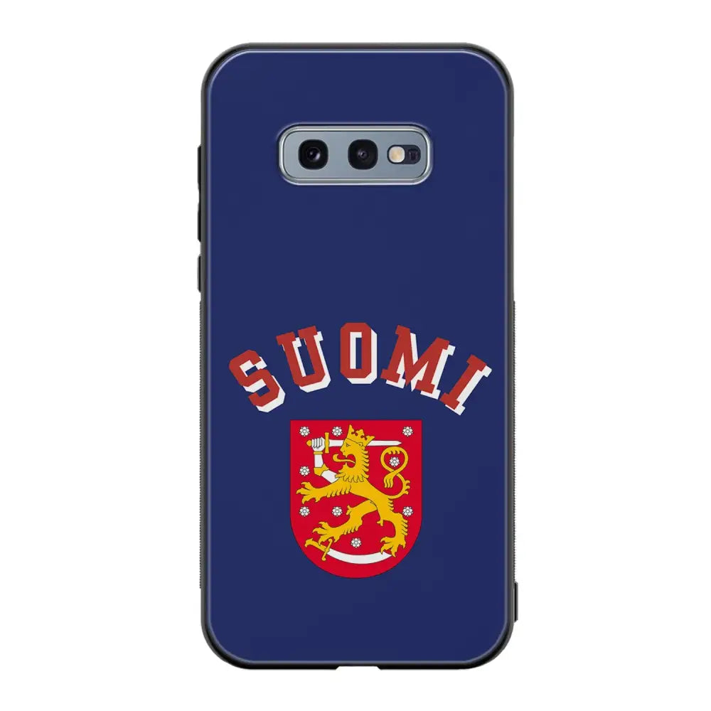 Samsung Galaxy S10e jääkiekko suojakuoret - Leijonat Suomi - Ei