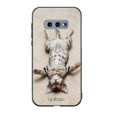 Samsung Galaxy S10e kissa suojakuoret - Relaxing Cat - Ei