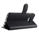 Samsung Galaxy S10e Lompakko Suojakuori Musta