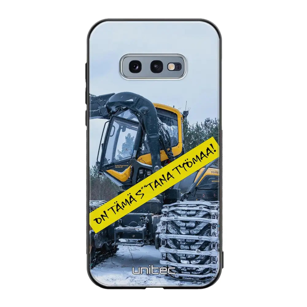 Samsung Galaxy S10e meemi suojakuoret - Työmaa - Ei