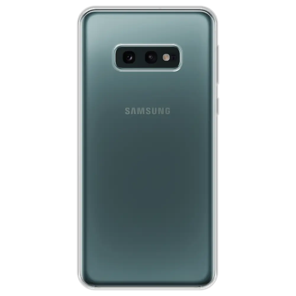 Samsung Galaxy S10e Silikonikuori - Läpinäkyvä