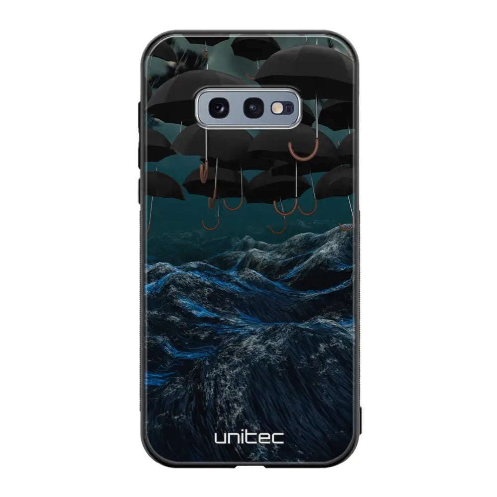 Samsung Galaxy S10e suojakuoret - Umbrella Storm - Ei