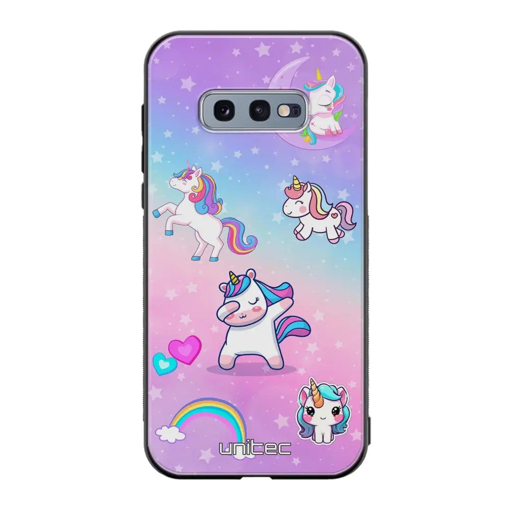 Samsung Galaxy S10e suojakuoret - Yksisarvinen - Ei