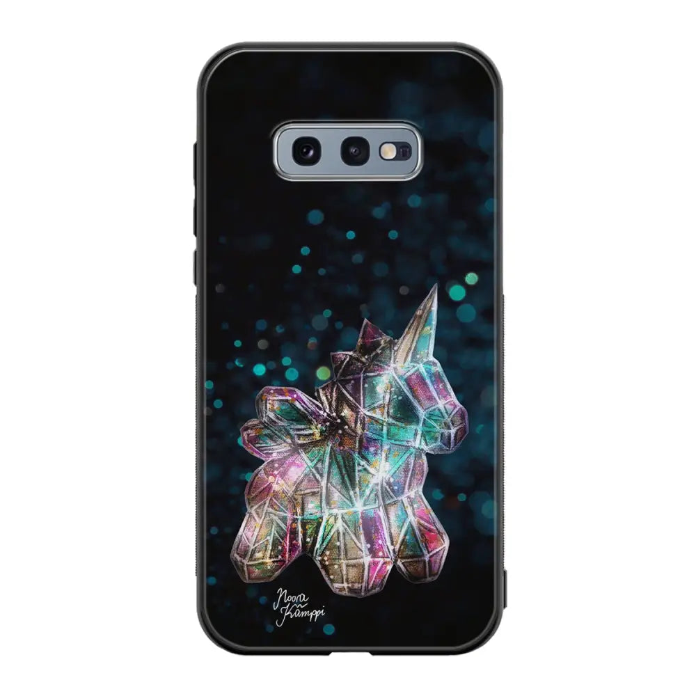 Samsung Galaxy S10e unicorn suojakuoret - Sininen - Noora Kämppi - Ei