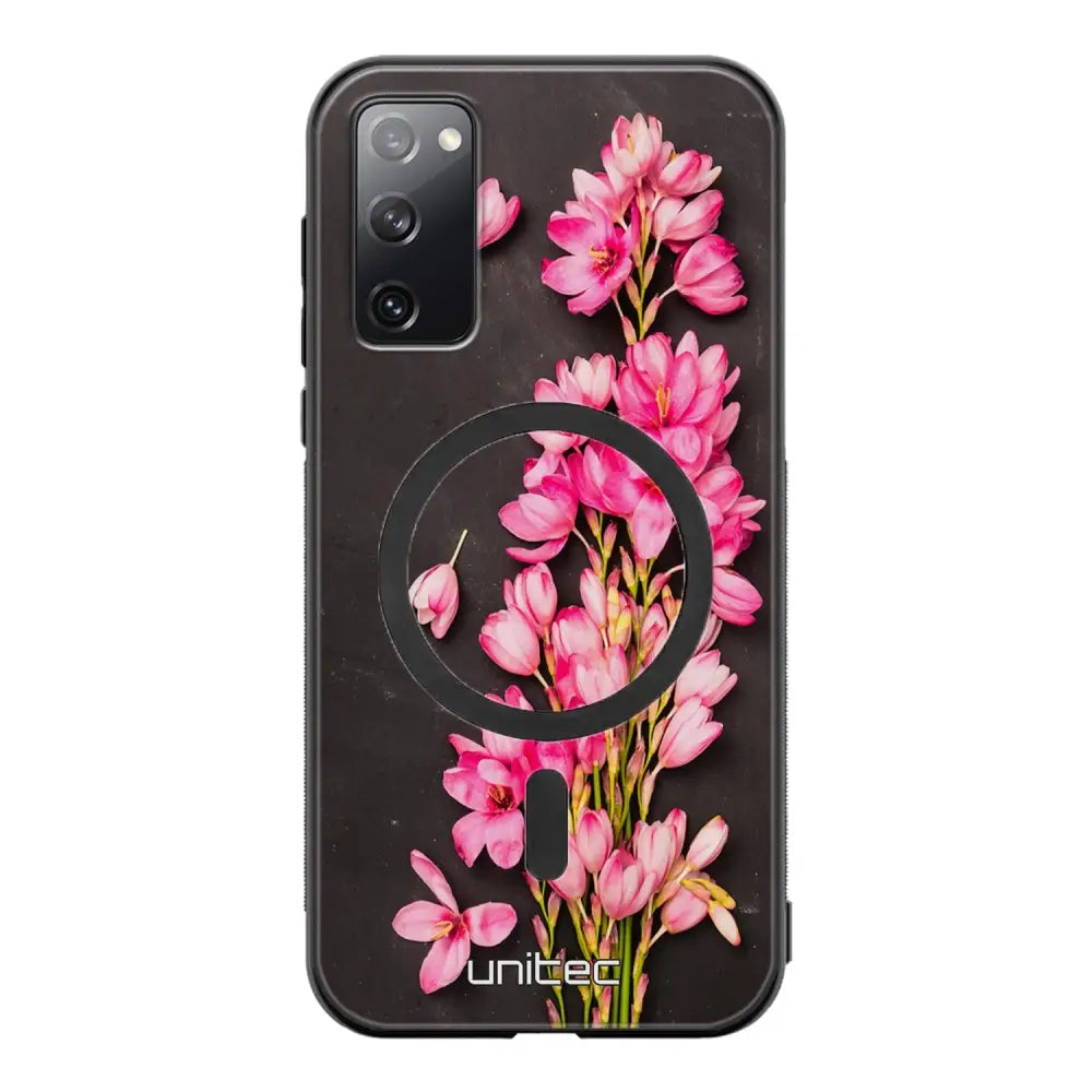 Samsung Galaxy S20 FE kukka suojakuoret - Pink Flowers