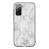 Samsung Galaxy S20 FE marmori suojakuoret - White Marble - Ei