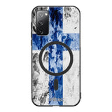 Samsung Galaxy S20 FE suojakuoret - Painted Finnish Flag