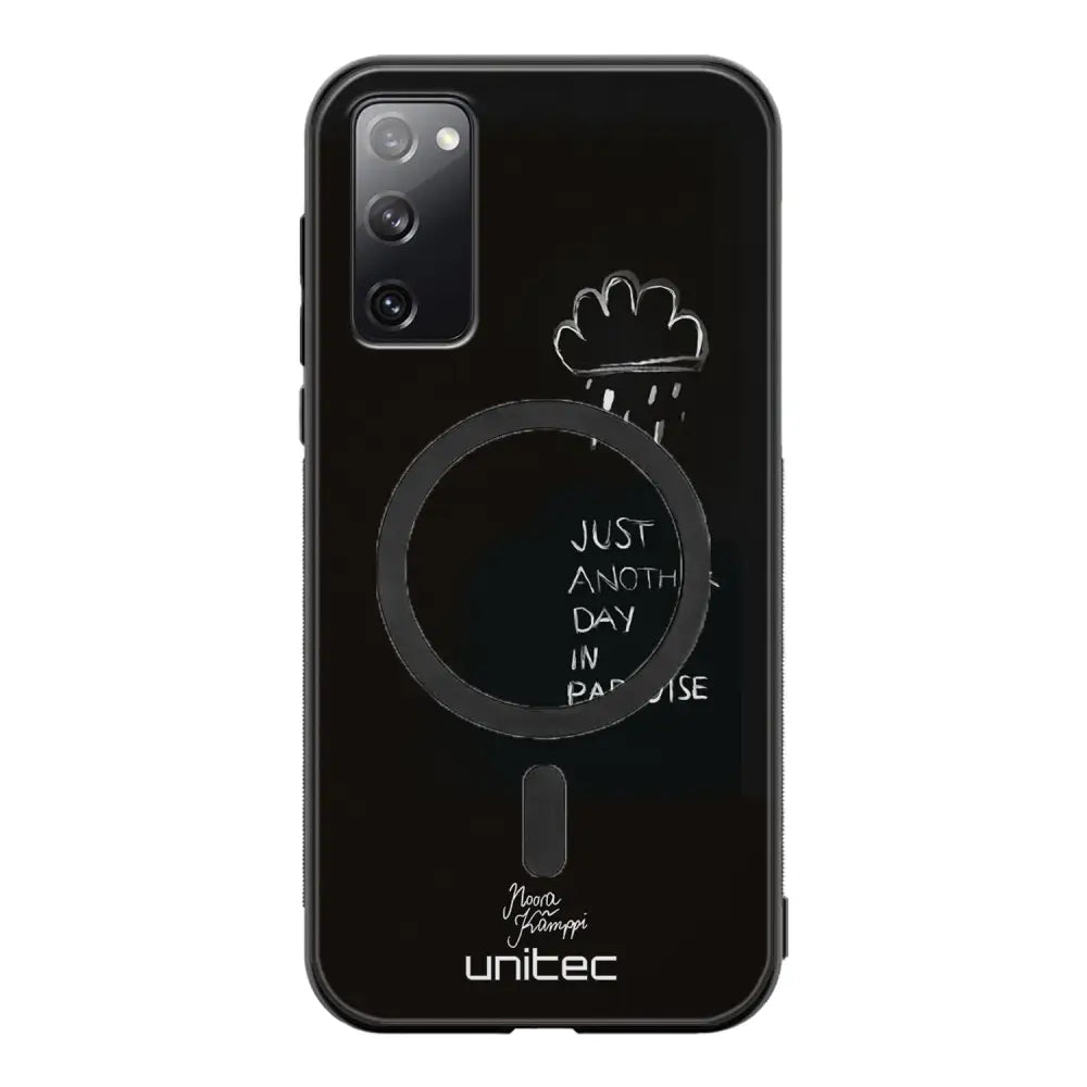 Samsung Galaxy S20 FE surrealistic sadness suojakuoret - Just Another Day - Noora Kämppi