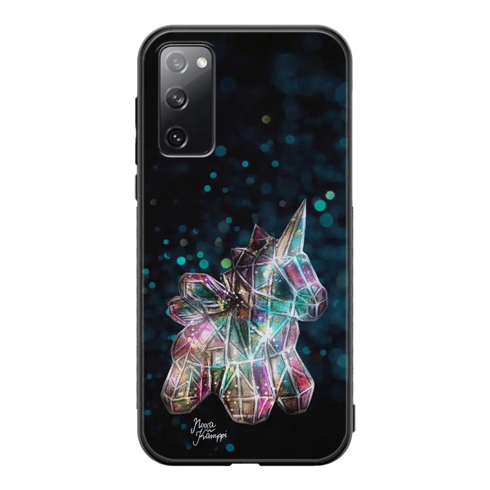 Samsung Galaxy S20 FE unicorn suojakuoret - Sininen - Noora Kämppi - Ei