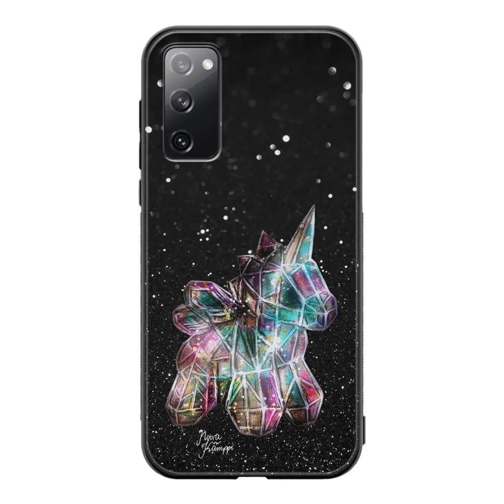 Samsung Galaxy S20 FE unicorn suojakuoret - Valkoinen - Noora Kämppi - Ei