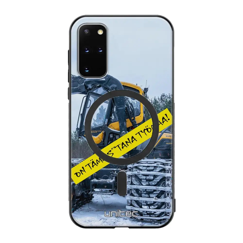 Samsung Galaxy S20 Plus meemi suojakuoret - Työmaa