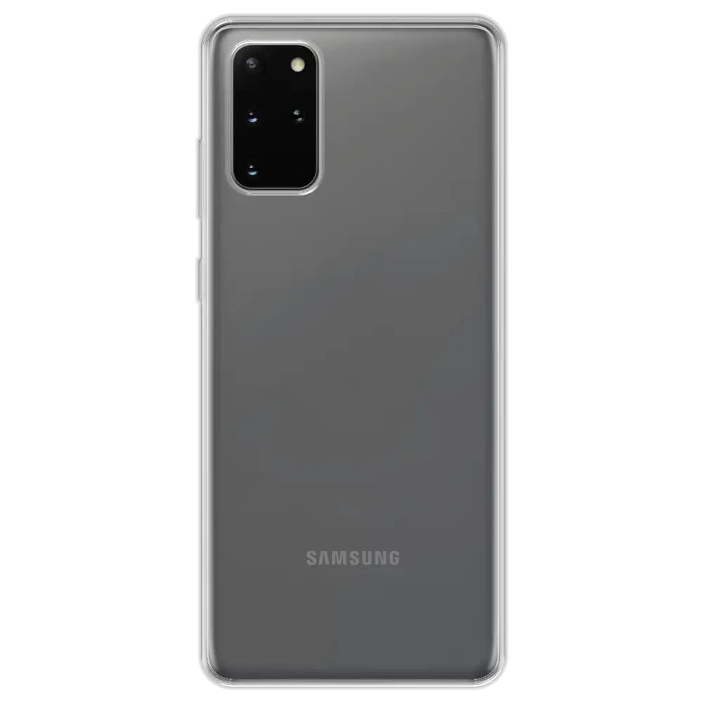 Samsung Galaxy S20 Plus Silikonikuori - Läpinäkyvä