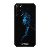 Samsung Galaxy S20 Plus suojakuoret - Blue Smoke On Black - Ei