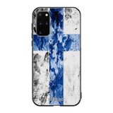 Samsung Galaxy S20 Plus suojakuoret - Painted Finnish Flag - Ei