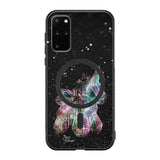 Samsung Galaxy S20 Plus unicorn suojakuoret - Valkoinen - Noora Kämppi